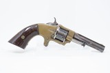 LOWELL ARMS Co Antique ROLLIN WHITE Pocket Revolver Made for SMITH & WESSON VERY RARE w/ SPRING-LOADED EJECTOR ROD, LOADING GATE - 2 of 14