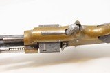 LOWELL ARMS Co Antique ROLLIN WHITE Pocket Revolver Made for SMITH & WESSON VERY RARE w/ SPRING-LOADED EJECTOR ROD, LOADING GATE - 12 of 14