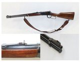 Pre-1964 WINCHESTER Model 94 .30-30 Cal. Lever Action Sporting Carbine C&R
Early 1960s Repeating HUNTING Rifle w/NYLON SLING - 1 of 19