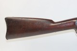 INDIAN WARS Antique SPRINGFIELD Model 1868 Breech Loading TRAPDOOR Rifle
With BAYONET, Scabbard, Leather Hanger, & SLING - 3 of 21
