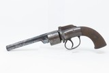 ENGRAVED Antique BAR HAMMER Transitional .40 Caliber PERCUSSION DA Revolver PEPPERBOX to REVOLVER Transitional DOUBLE ACTION - 2 of 16