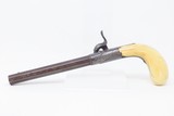 CASED & ENGRAVED Antique “EXTRA QTY” Marked British .32 Percussion Pistol
Mid-1800s SIDEHAMMER Manufactured in LONDON - 18 of 21