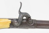 CASED & ENGRAVED Antique “EXTRA QTY” Marked British .32 Percussion Pistol
Mid-1800s SIDEHAMMER Manufactured in LONDON - 7 of 21