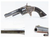 Antique CIVIL WAR SMITH & WESSON No. 1 Second Issue Spur Trigger REVOLVER
S&W’s ROLLIN WHITE “Bored Through Cylinder” Patent - 1 of 18