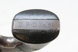 DETROIT POLICE DEPT. Roaring Twenties COLT POLICE POSITIVE .38 Revolver C&R DPD c1915 mfr. LE Double Action Sidearm - 13 of 19