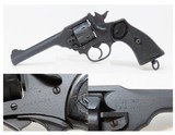 WORLD WAR II British WEBLEY Mark IV .38-200 DOUBLE ACTION Revolver C&R
MILITARY PROOFED WWII Revolver With “WAR FINISH” - 1 of 22