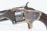 Antique CIVIL WAR SMITH & WESSON No. 1 Second Issue Spur Trigger REVOLVER
S&W ROLLIN WHITE “Bored Through Cylinder” Patent - 4 of 17