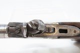 EUROPEAN Style Antique BOXLOCK British FLINTLOCK .48 Caliber POCKET PistolSMALL Early 1800s Self Defense Pistol - 7 of 16