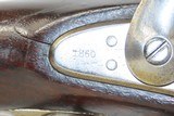 CIVIL WAR Antique US SPRINGFIELD ARMORY Model 1855 .58 Caliber Rifle-MUSKET MAYNARD Tape Primed Musket with BAYONET & SCABBARD - 6 of 20