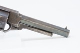 VERY RARE Engraved Antique JAMES WARNER .28 Cal. Percussion Pocket Revolver 1860s Pocket Pistol; 1 of less than 1,000 Made - 17 of 17