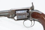 VERY RARE Engraved Antique JAMES WARNER .28 Cal. Percussion Pocket Revolver 1860s Pocket Pistol; 1 of less than 1,000 Made - 4 of 17