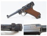 WORLD WAR I Dated DWM German LUGER P.08 9mm Semi-Automatic PISTOL C&RGREAT WAR Dated 1917 IMPERIAL GERMAN ARMY LUGER - 1 of 22