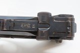 WORLD WAR I Dated DWM German LUGER P.08 9mm Semi-Automatic PISTOL C&RGREAT WAR Dated 1917 IMPERIAL GERMAN ARMY LUGER - 9 of 22