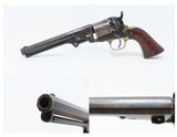 CIVIL WAR Era MANHATTAN FIRE ARMS CO. Series III Percussion “NAVY” Revolver With Multi-Panel ENGRAVED CYLINDER SCENE - 1 of 17