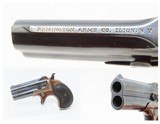 Classic REMINGTON Double DERINGER .41 Caliber Rimfire Type II C&R PISTOL
Over/Under .41 Caliber HIDEOUT/SELF DEFENSE Pistol - 1 of 17