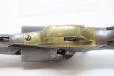 SCARCE Antique REMINGTON “New Model” POLICE .36 Caliber PERCUSSION Revolver UNCONVERTED Percussion Five Shot Revolver - 12 of 17