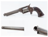 CIVIL WAR Era WILLIAM UHLINGER .32 Caliber RF Single Action POCKET Revolver RARE Patent Infringement Pistol of the Civil War