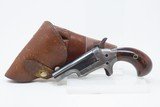 COLT Third Model “THUER” Single Shot .41 Caliber RF NEW MODEL Deringer C&R
Late 1800s/Early 1900s Pistol w/HOLSTER & SHELLS - 2 of 16
