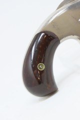 Antique SMITH & WESSON Number 1-1/2 2nd Issue .32 Cal. “NEW MODEL” Revolver Nickel Plated WILD WEST S&W Spur Trigger - 14 of 16