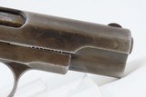 COLT Model 1903 POCKET HAMMERLESS .32 ACP Caliber Semi-Automatic C&R PISTOL WORLD WAR I Era Self Defense POCKET Pistol - 19 of 19