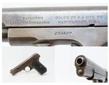 COLT Model 1903 POCKET HAMMERLESS .32 ACP Caliber Semi-Automatic C&R PISTOL WORLD WAR I Era Self Defense POCKET Pistol - 1 of 19