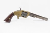 Antique CIVIL WAR Era E. A. PRESCOTT .32 Cal. Rimfire BELT Model Revolver
SCARCE Revolver Made Around the Start of the Civil War - 14 of 17