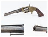 Antique CIVIL WAR Era E. A. PRESCOTT .32 Cal. Rimfire BELT Model RevolverSCARCE Revolver Made Around the Start of the Civil War