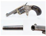NICE Antique COLT “NEW LINE” .22 Cal. Rimfire ETCHED PANEL Pocket RevolverBLUE/SILVER Finish SELF DEFENSE Hideout Revolver