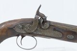 c1840s JOHN PROBIN of ENGLAND Large Pistol .50 Caliber Smoothbore Octagon“Maker to His Majesty” - 4 of 18