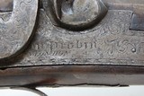 c1840s JOHN PROBIN of ENGLAND Large Pistol .50 Caliber Smoothbore Octagon“Maker to His Majesty” - 6 of 18