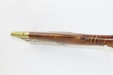 HARRLY SLOAN Full-Stock LONG RIFLE .40 Cal with Golcher Lock, TARGET SIGHTS Striped Maple Full-Length Stock with German Silver Patchbox - 10 of 17