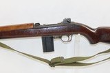 WORLD WAR II Era U.S. WINCHESTER M1 Carbine .30 Caliber Light Rifle WRA WW2 w/ Sling, Multiple Magazines & Canvas Pouches - 4 of 18