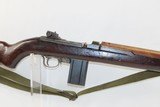 WORLD WAR II Era U.S. WINCHESTER M1 Carbine .30 Caliber Light Rifle WRA WW2 w/ Sling, Multiple Magazines & Canvas Pouches - 15 of 18