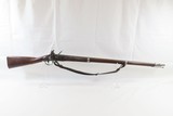 Antique U.S. SPRINGFIELD ARSENAL Model 1816 .69 Caliber FLINTLOCK Musket1832 U.S. MILITARY Flintlock Musket with SLING - 2 of 21