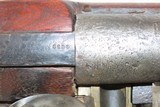 Antique U.S. SPRINGFIELD ARSENAL Model 1816 .69 Caliber FLINTLOCK Musket1832 U.S. MILITARY Flintlock Musket with SLING - 11 of 21