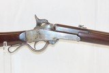 Unique Percussion Rifle MASSACHUSETTS ARMS MAYNARD Patent .36 Cal Antique
CIVIL WAR Carbine Converted to Heavy Barreled Rifle - 14 of 17
