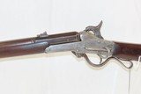 Unique Percussion Rifle MASSACHUSETTS ARMS MAYNARD Patent .36 Cal Antique
CIVIL WAR Carbine Converted to Heavy Barreled Rifle - 4 of 17