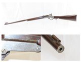 Unique Percussion Rifle MASSACHUSETTS ARMS MAYNARD Patent .36 Cal AntiqueCIVIL WAR Carbine Converted to Heavy Barreled Rifle