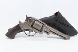 CIVIL WAR Antique US STARR ARMS Model 1858 Army .44 DA PERCUSSION Revolver
U.S. Contract Double Action ARMY Revolver w/HOLSTER - 2 of 20