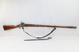 BATTLE of WATTERLOO Antique DUTCH Pattern 1815 .69 Caliber MILITARY Musket
PERCUSSION CONVERSION Musket w/BAYONET & SLING - 2 of 20