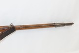 BATTLE of WATTERLOO Antique DUTCH Pattern 1815 .69 Caliber MILITARY Musket
PERCUSSION CONVERSION Musket w/BAYONET & SLING - 9 of 20