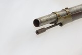 CIVIL WAR PRUSSIAN Antique POTSDAM Model 1809 Percussion Conversion Musket
Made Circa 1820 at the Armory at Potsdam w/BAYONET - 17 of 18
