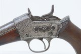 Antique U.S. REMINGTON Model 1871 ARMY .50 Caliber CF ROLLING BLOCK Pistol
SCARCE; 1 of an Estimated 6,000 Manufactured - 4 of 17