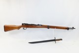 WORLD WAR II Era NAGOYA Type 99 7.7mm JAPANESE Caliber C&R MILITARY Rifle
IMPERIAL JAPAN Arisaka Rifle w/BAYONET & SHEATH - 2 of 18