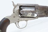 SCARCE Antique CIVIL WAR Remington-Beals .36 Cal. NAVY Percussion REVOLVER
EARLY 1860s SINGLE ACTION NAVY Revolver - 16 of 17