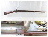 Antique HENRY DERINGER U.S. Model 1817 Flintlock .54 Caliber “COMMON RIFLE” “US” Marked 1 of 13,000 Contracted by Henry Deringer - 1 of 19
