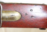 Antique US SPRINGFIELD ARMORY Model 1816 Percussion CONE Conversion Musket
Converted Flintlock to Percussion Musket w/BAYONET - 9 of 24