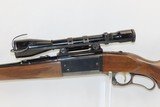 1961 Manufactured SAVAGE ARMS .308 Win Cal. Model 99 LEVER ACTION Rifle C&R Popular Lever Action Hunting Rifle with SCOPE - 4 of 21