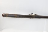 Engraved MASSIVE 1700s Antique Indian TORADAR MATCHLOCK .71 Caliber Musket
Mughal Empire Indian with LONG 51 Inch Barrel - 8 of 20
