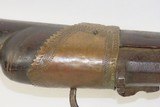 Engraved MASSIVE 1700s Antique Indian TORADAR MATCHLOCK .71 Caliber Musket
Mughal Empire Indian with LONG 51 Inch Barrel - 11 of 20
